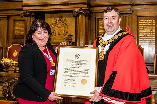 Whittington Health Staff Made Freepersons of Islington